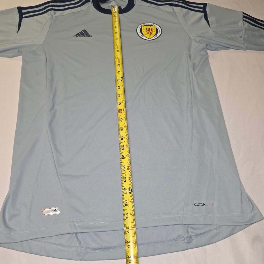 Adidas Scotland 2011-2013 Long Sleeve Goalkeeper Jersey Men's Large - Picture 6 of 10